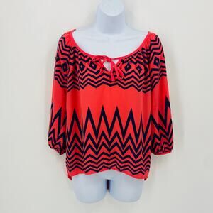 Hollywould Abstract Blouse